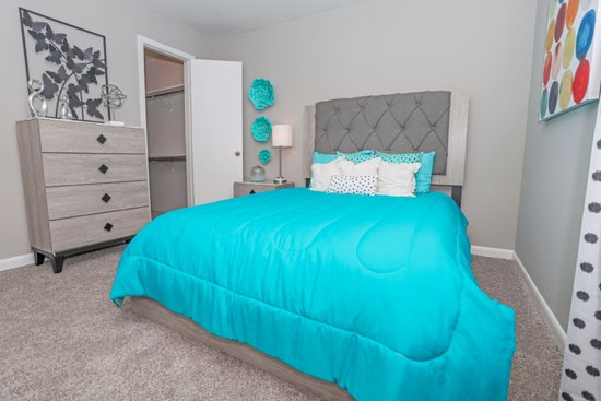 The Marq Apartments Clubhouse Model bedroom 4a